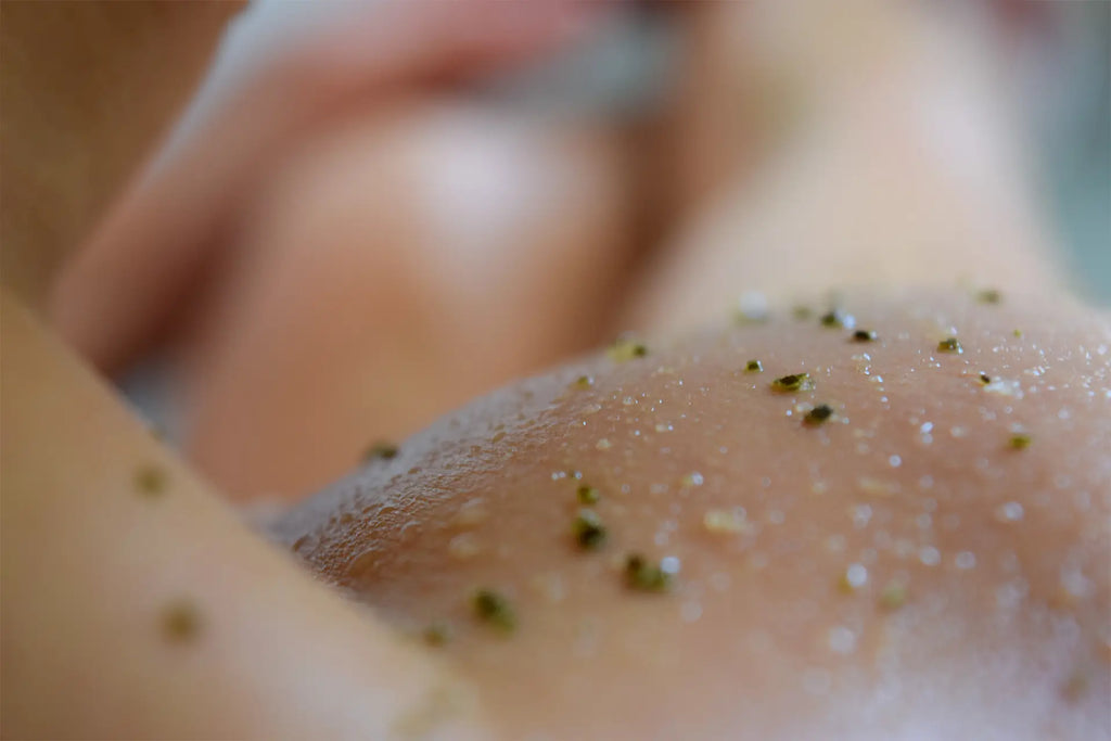Seaweed body scrub